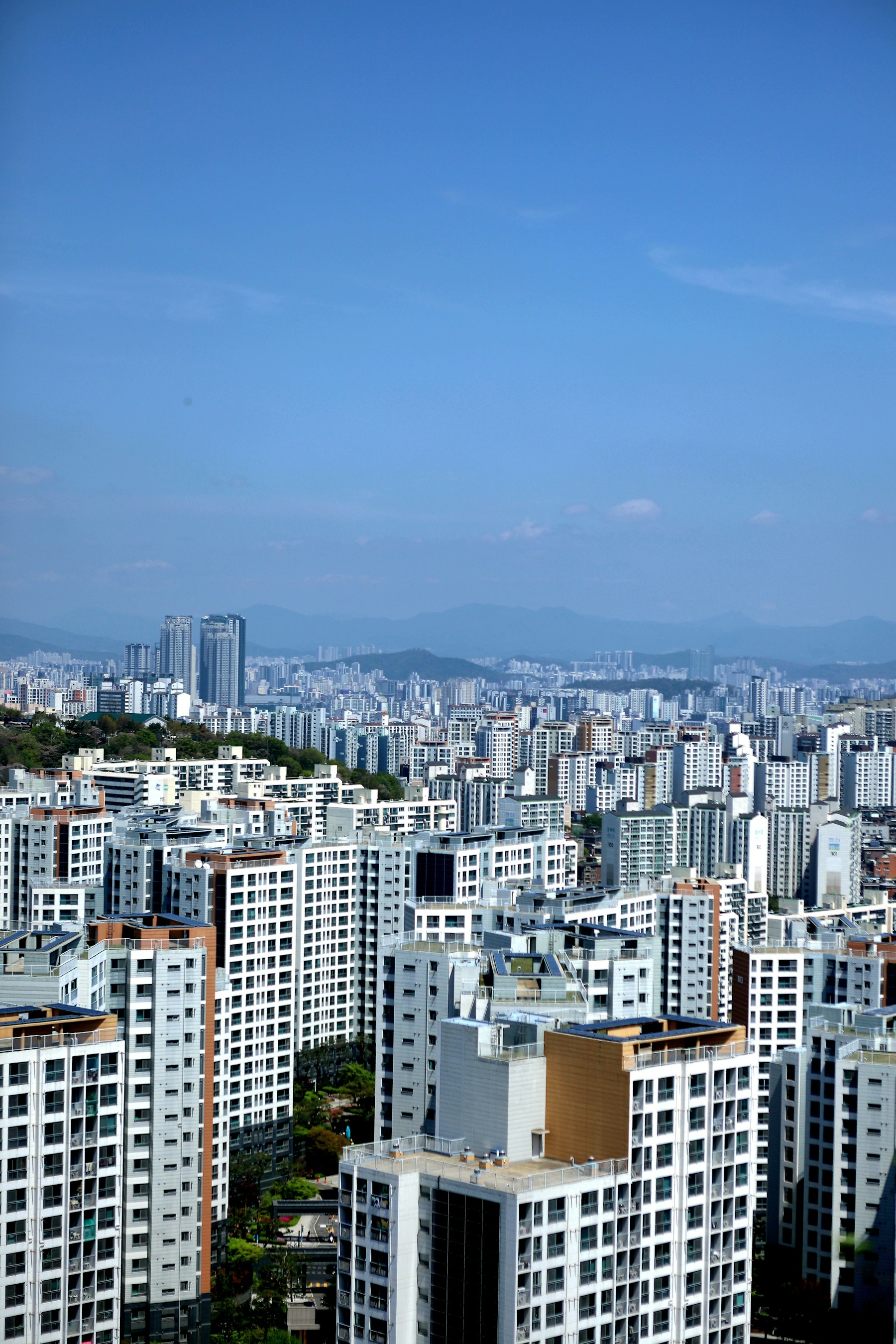 서울 도심 주거지 전경
